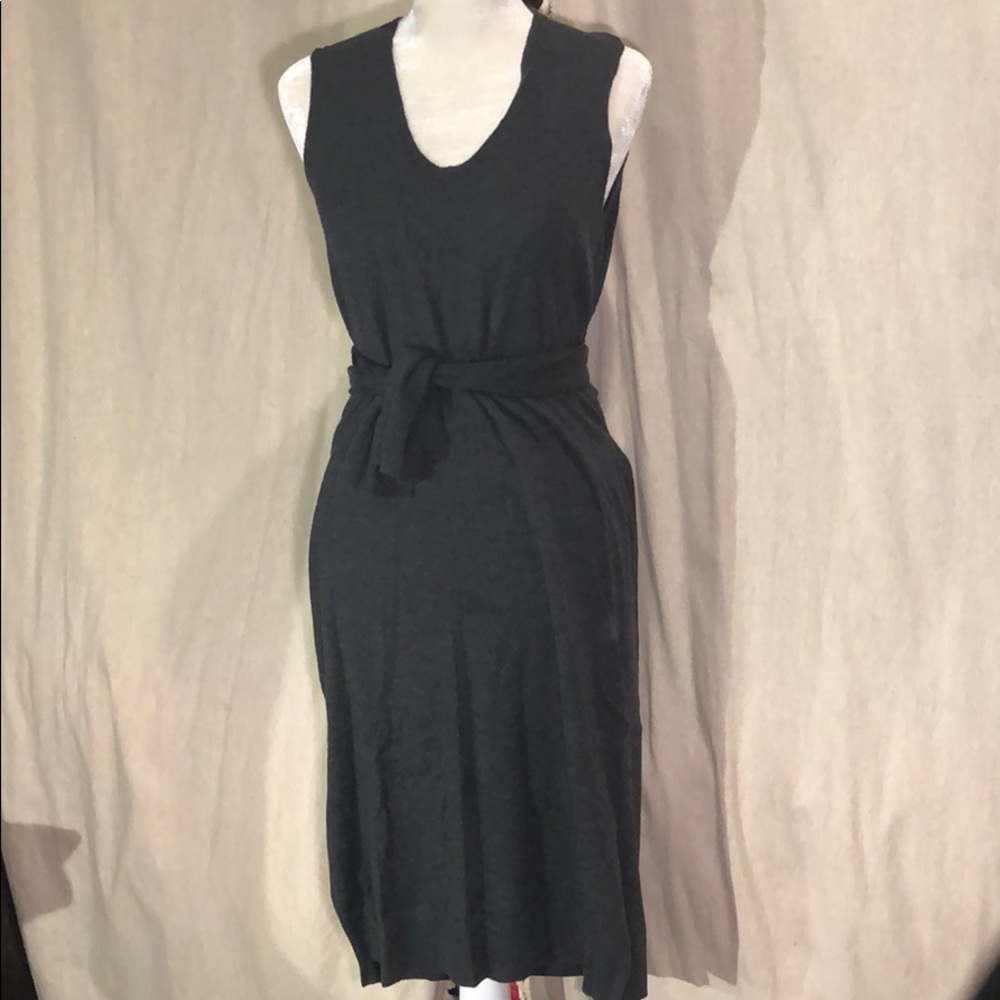 WHISTLES • light knit v-neck dress
